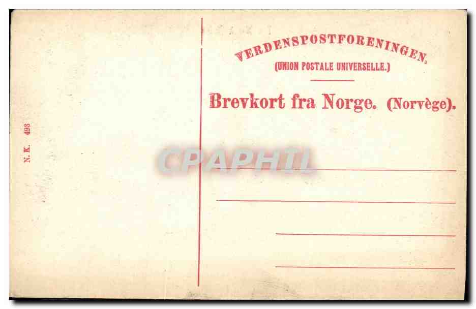 CPA Fra Merakerdalen — Rückseite