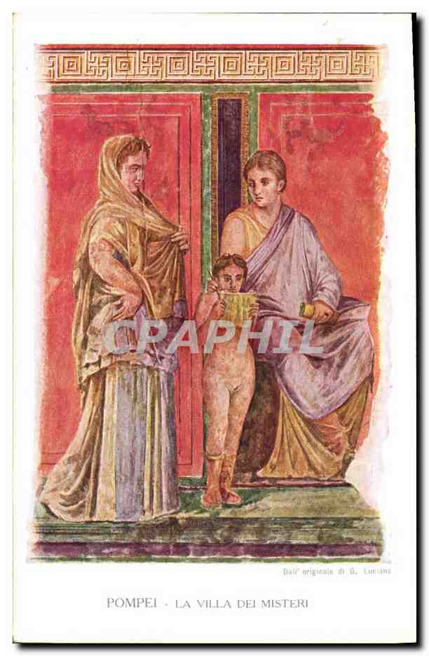 CPA Pompei La Villa Dei Misteri
