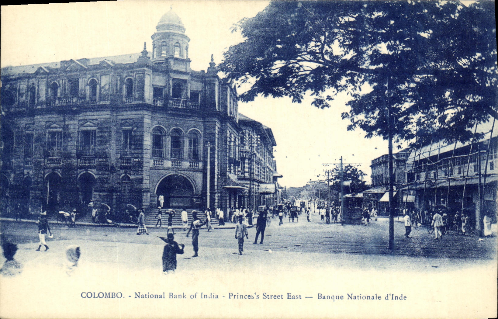 Colombo - National Bank of India - Princes's Street East — Banque Nationale d'Inde