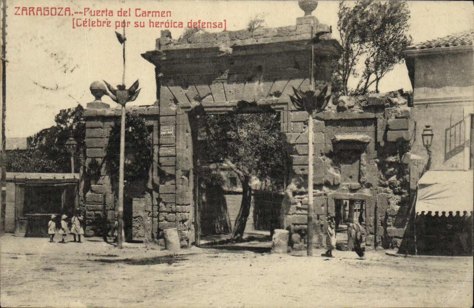 CPA Zarragoza Puerta del Carmen