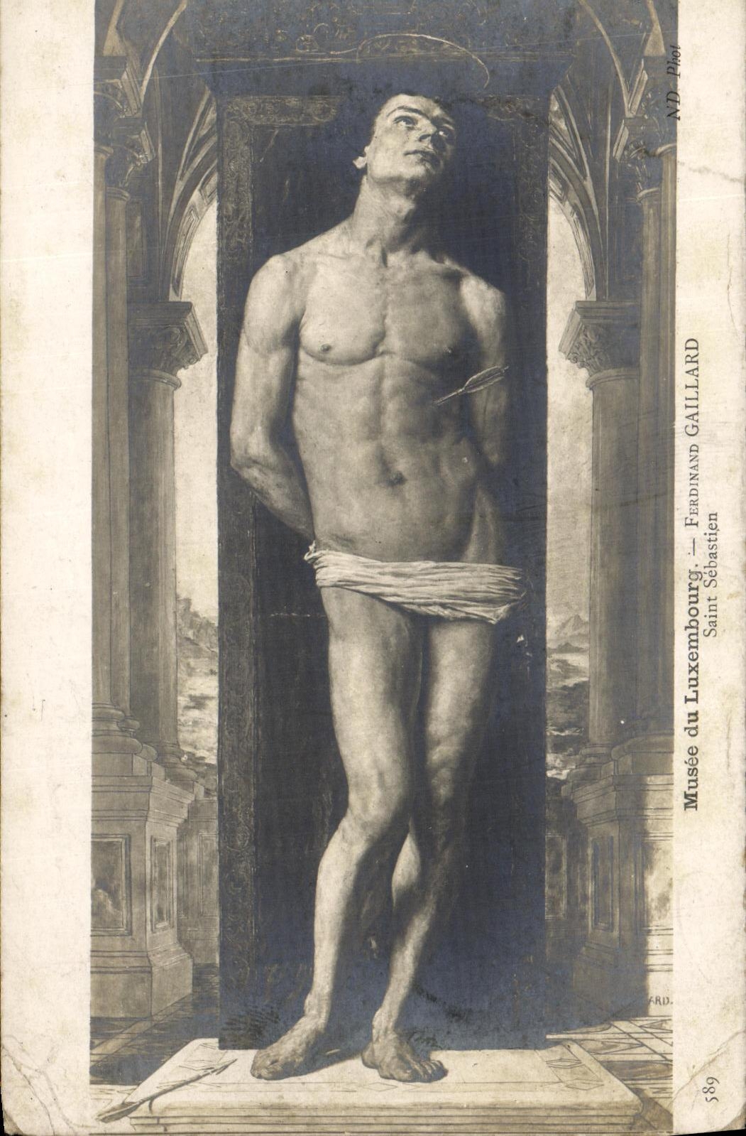 CPA Musee du Luxembourg Paris Gaillard Saint Sebastien