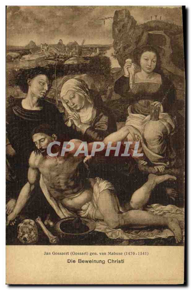CPA Die Beweinung Christi Jan Gossart