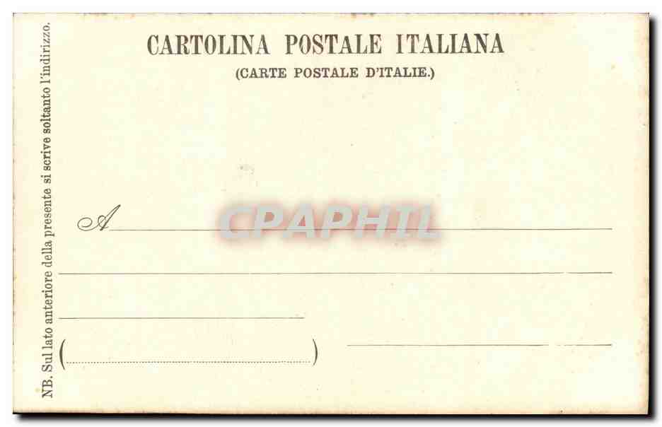 CPA Roma Catacomle di Calisto Cripta di S Cecilia  — Rückseite