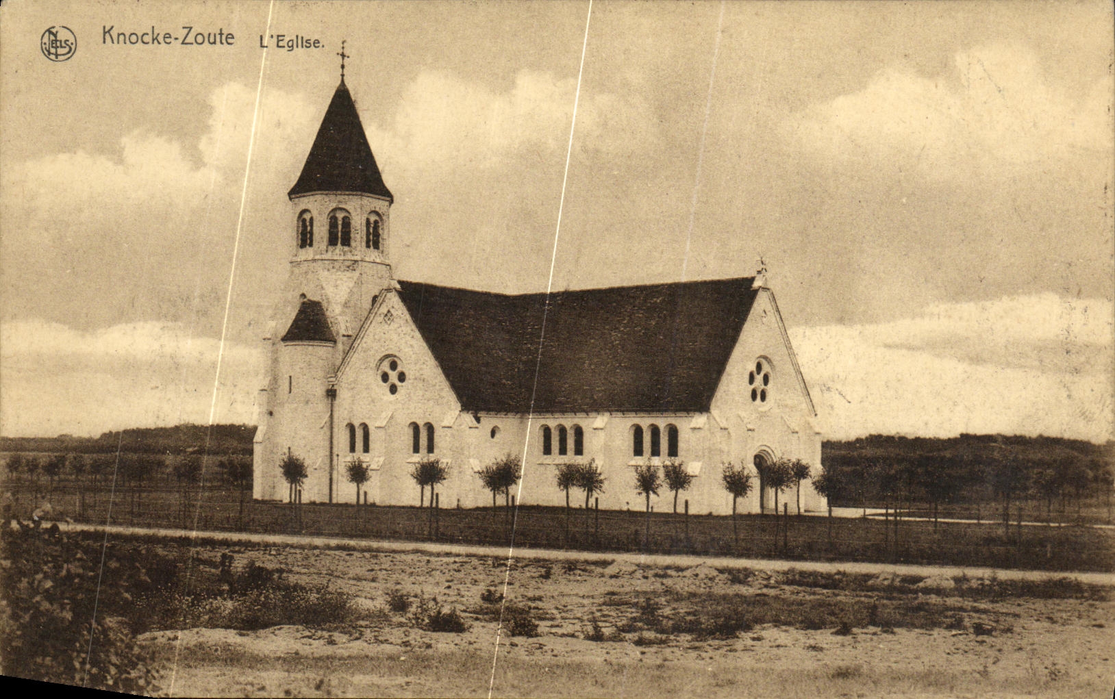 CPA Knocke Zoute L Eglise 