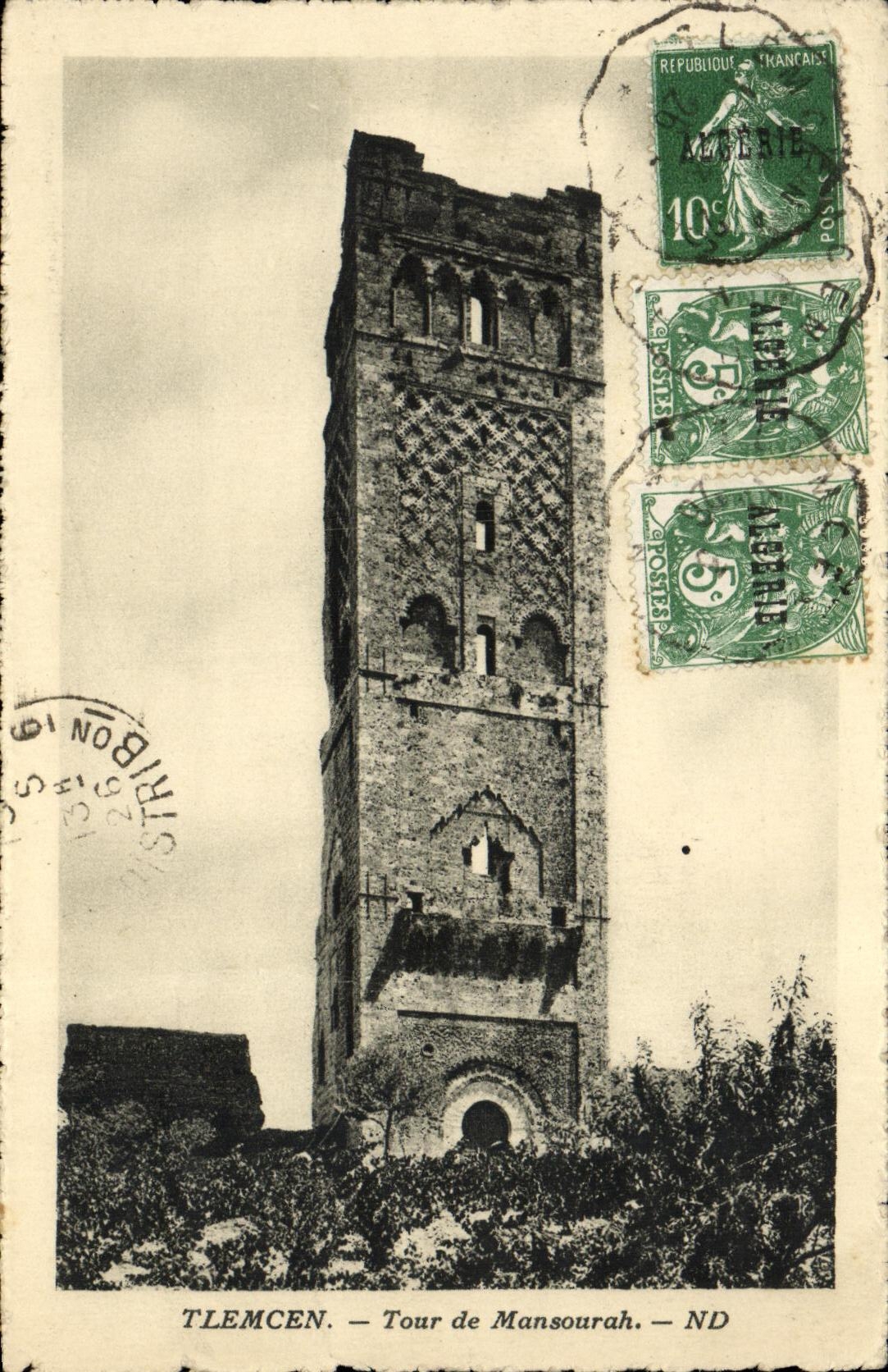 CPA Tlemcen Tour de Mansourah