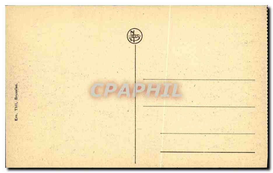 CPA Gand La poste — Rückseite