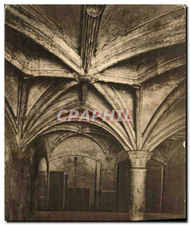 Soubassement du Réfectoire — Abbaye de Saint-Bavon — Édition Nels, Gand