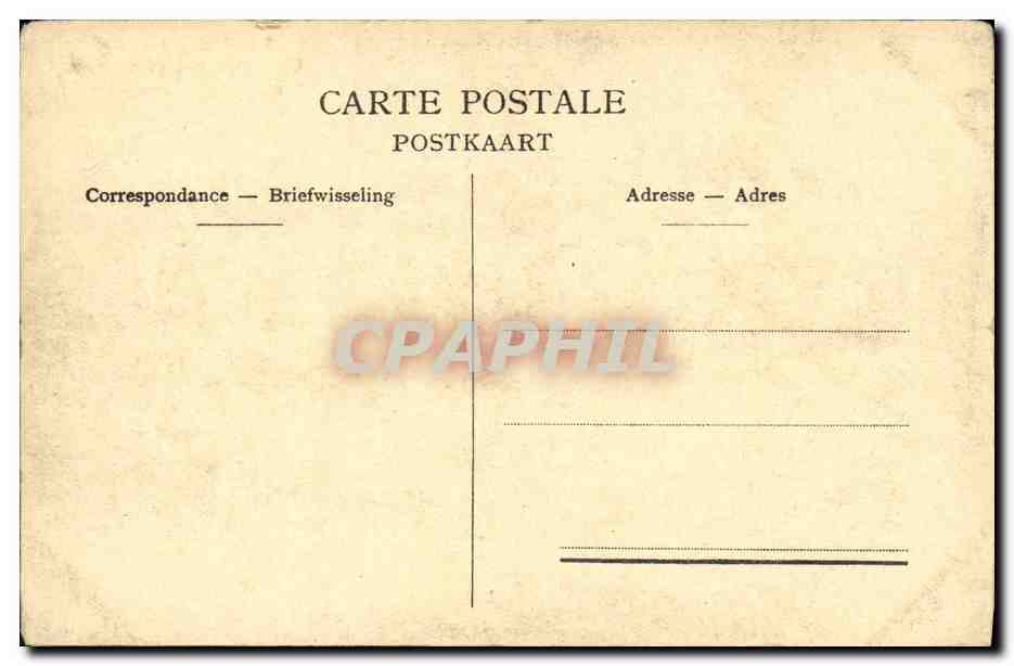 CPA Gand Chateau des Comtes galerie romaine  — Rückseite