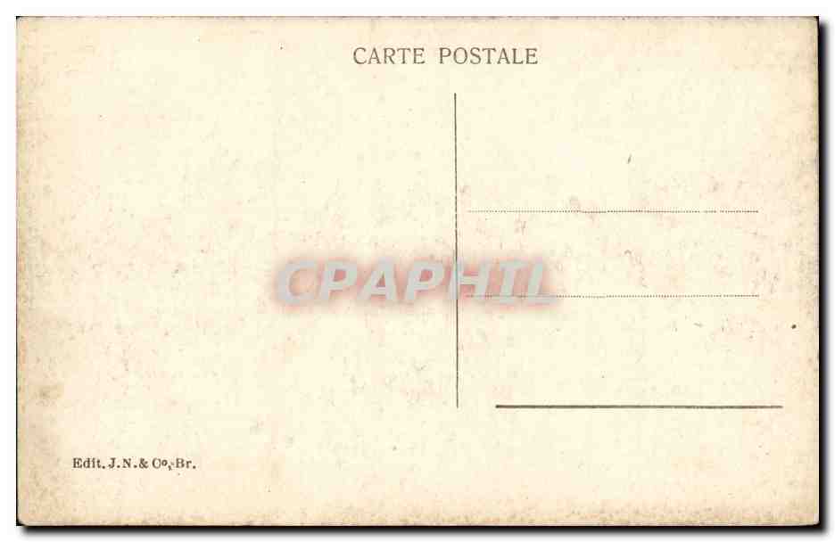 CPA Gand La Nouvelle Caserne Militaria — Rückseite
