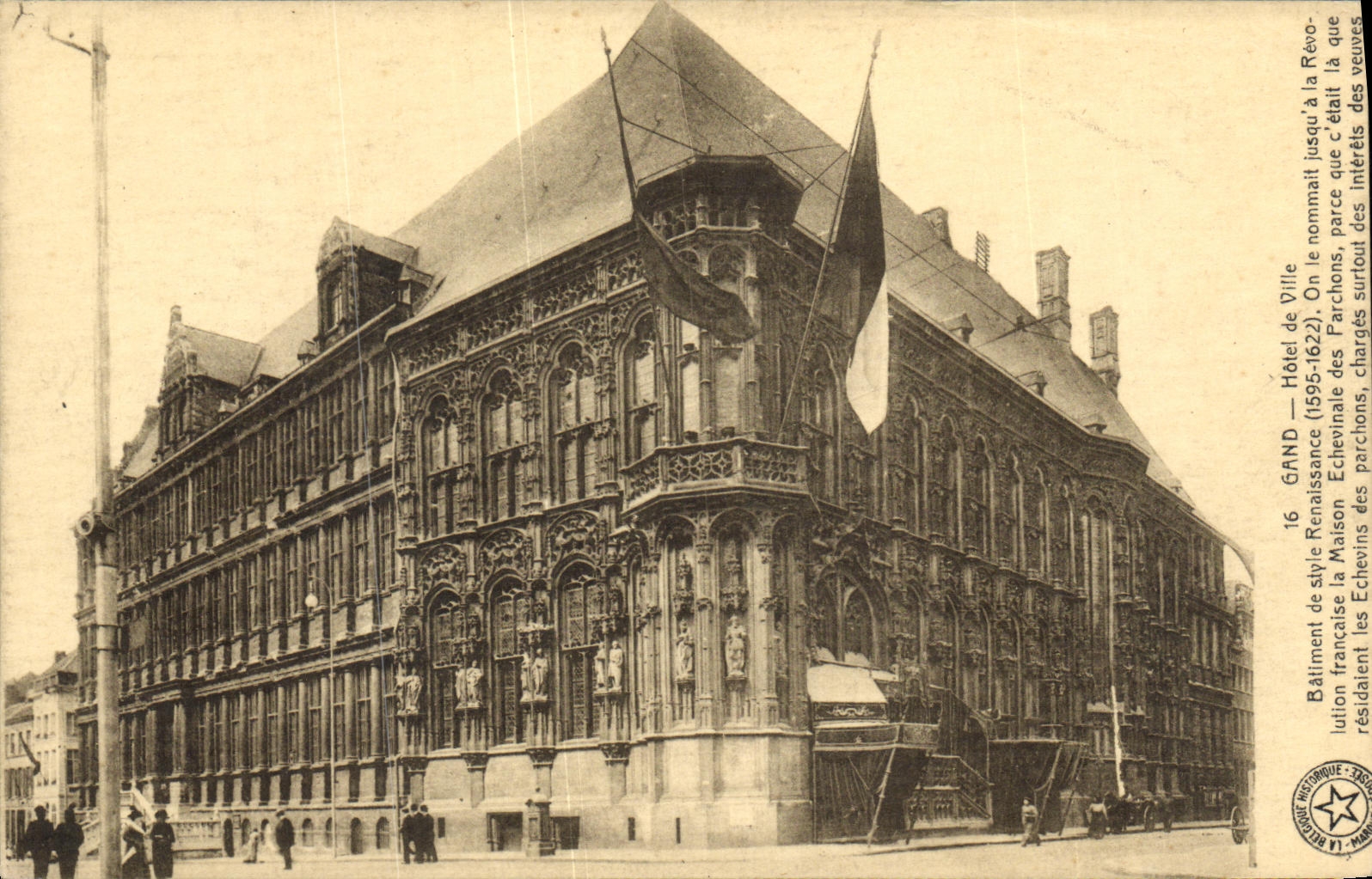 CPA Gand Hotel de ville