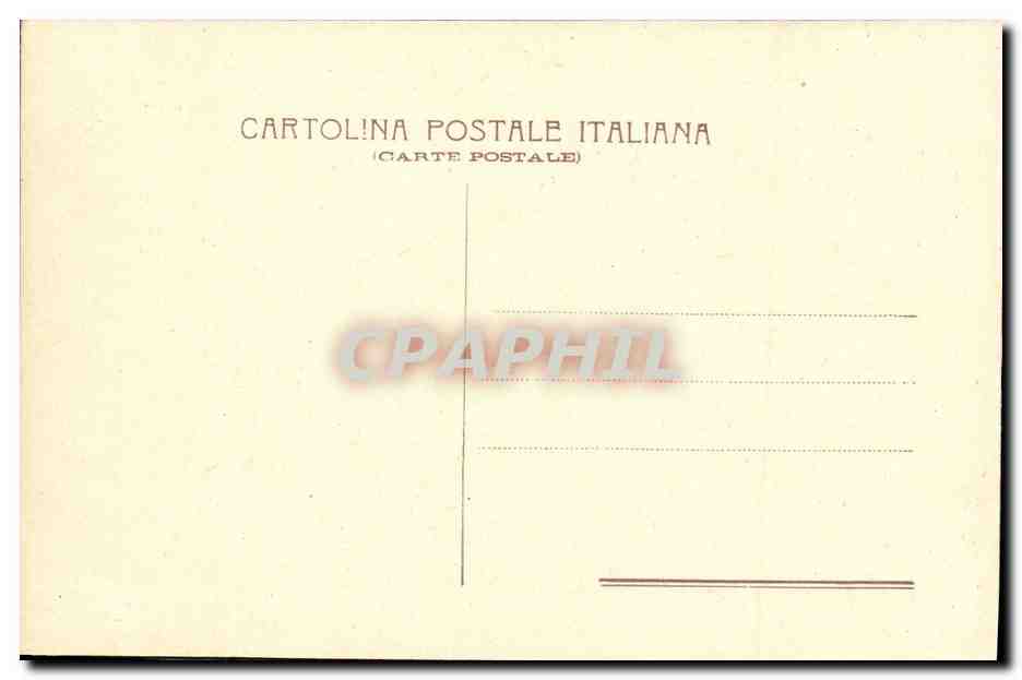 CPA Roma Plazza delle Terme Fontana delle Naiadi — Rückseite