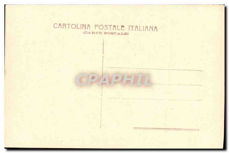 CPA Roma Monumento a Garibaldi sui Gianicolo — Rückseite