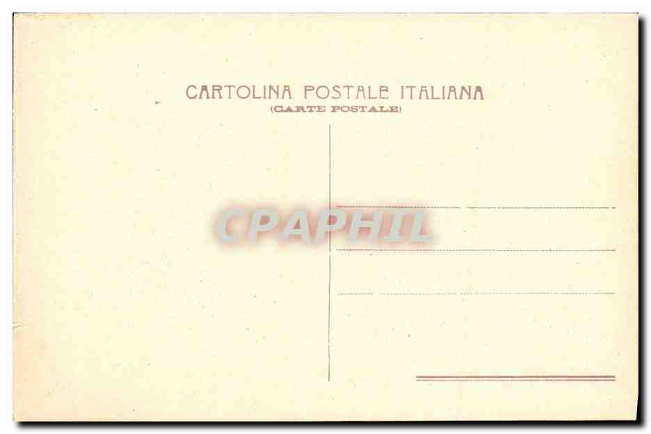 CPA Roma Palazzo di Belle Arti — Verso
