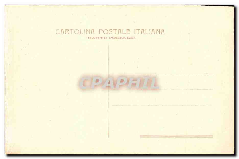 CPA Roma Plazza del Quirinale Fontana e Colossi — Rückseite