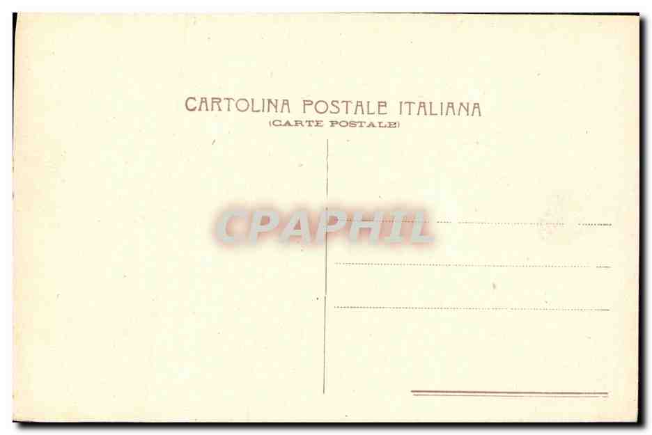 CPA Roma Statua equestre di Marco Aurelio — Rückseite