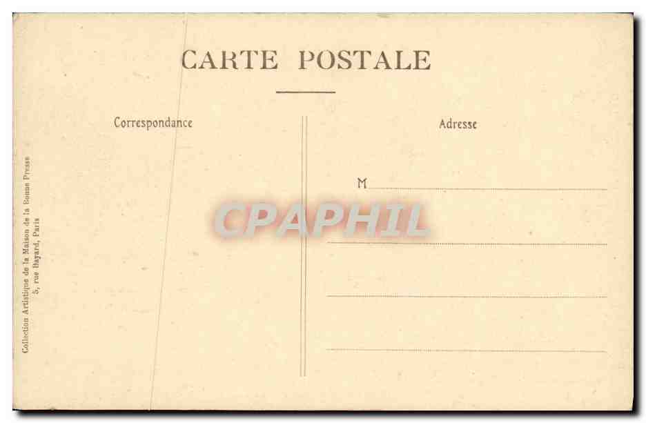CPA Saint Tracisius Tarcisius seul sur la Voie Appienne — Rückseite