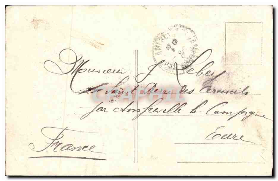 CPA Torino Castello del Valentino — Rückseite