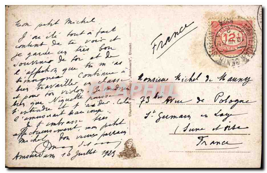 CPA Heebergerprad Amstredam Moulin — Reverso