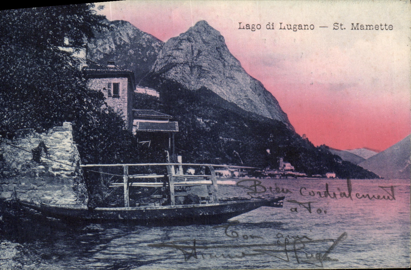 CPA Lago di Lugano St Mamette