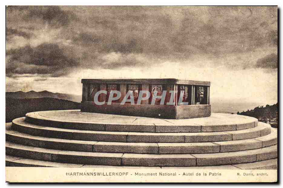 Hartmannswillerkopf - Monument National - Autal de la Patrie - R. Danis, architecte