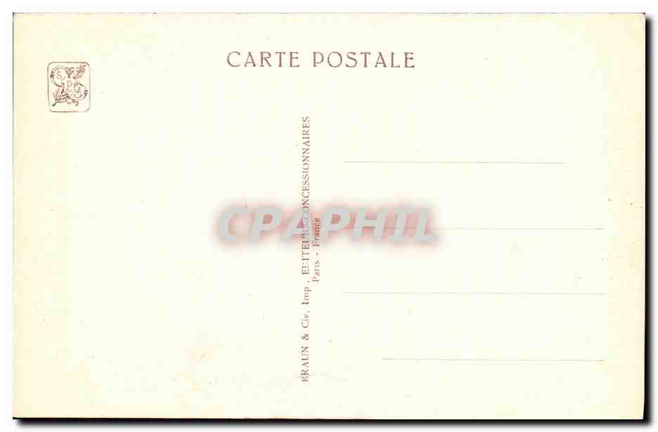 CPA Angkor Vat Galerie Nord Est Exposition coloniale 1931 — Rückseite
