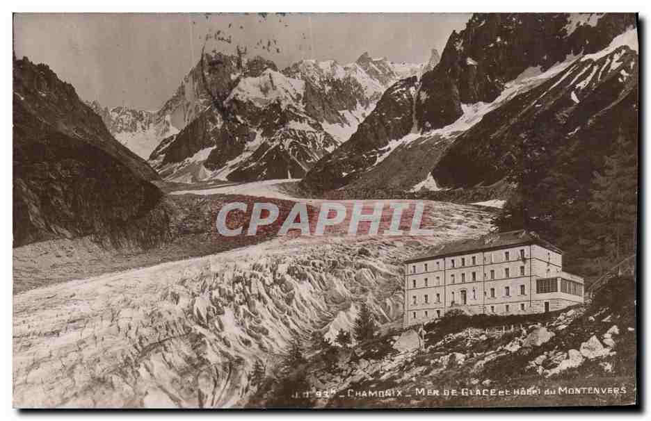 CPA Chamonix Mer de glace et hotel du Montenvers