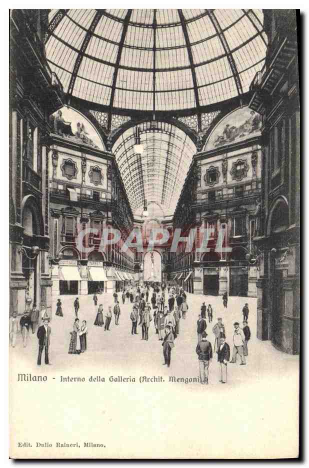 CPA Milano Interno della Galleria
