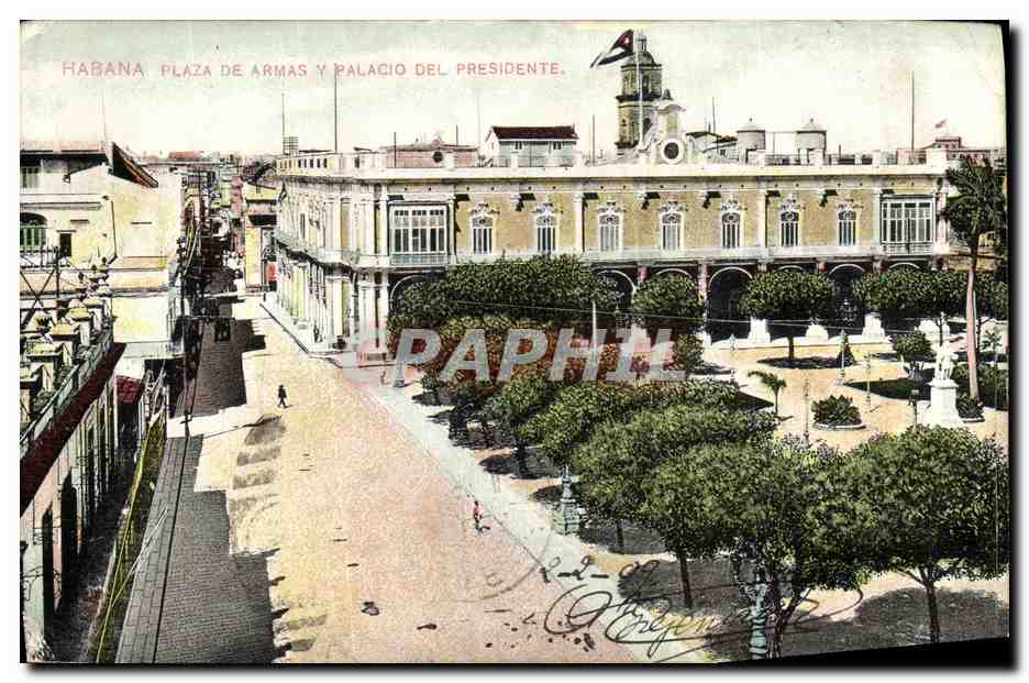 CPA Habana Plaza De Armas Palacio Del Presidente