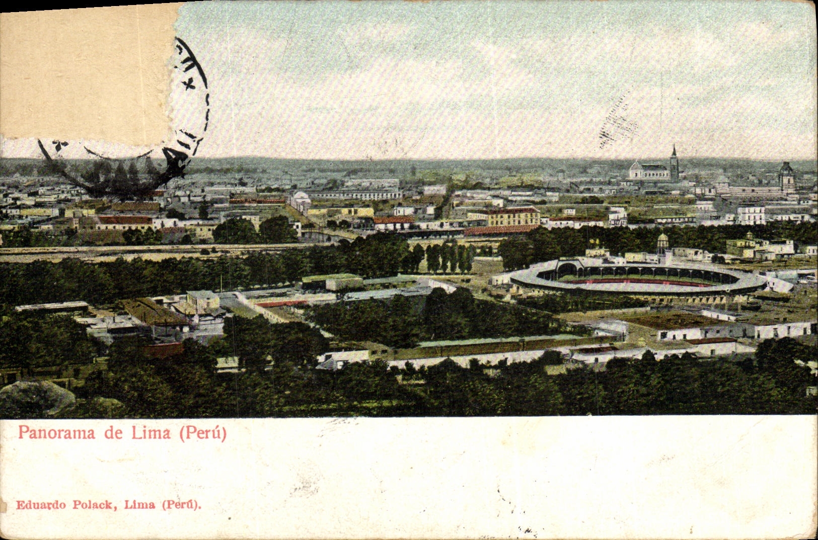 CPA Panorama de Lima