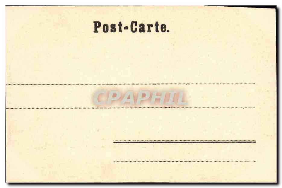 CPA Chile Falle des Laja Flusses — Rückseite