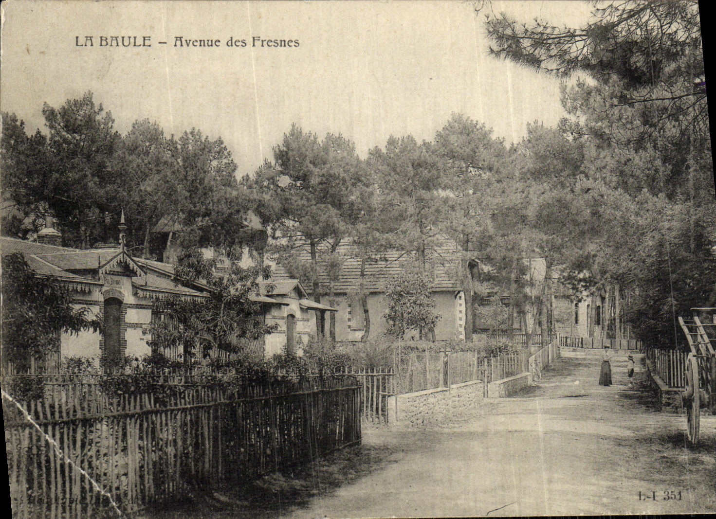 CPA La Baule Avenue des Fresnes