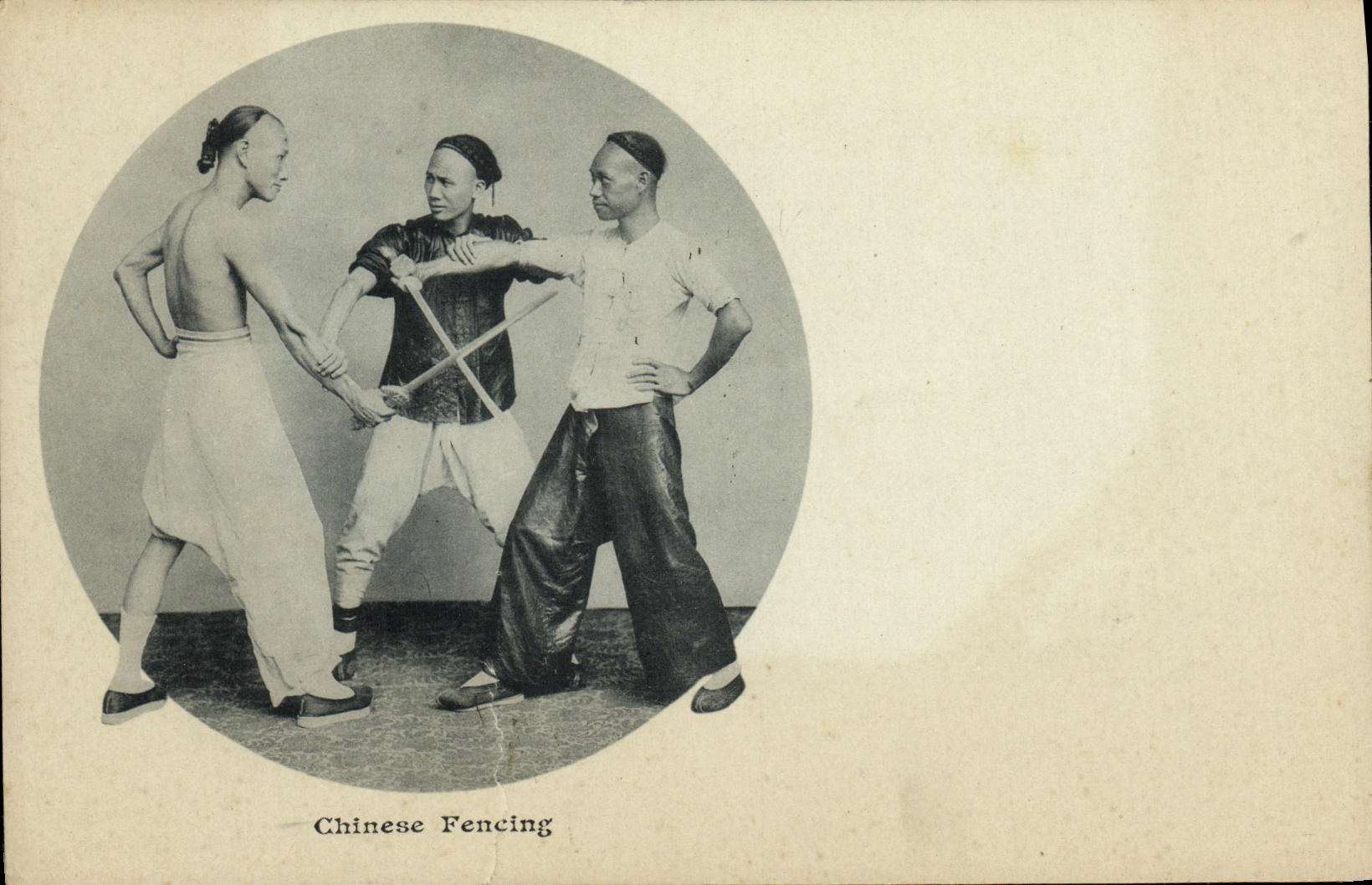 CPA Chinese Fencing Chine Chine Escrime