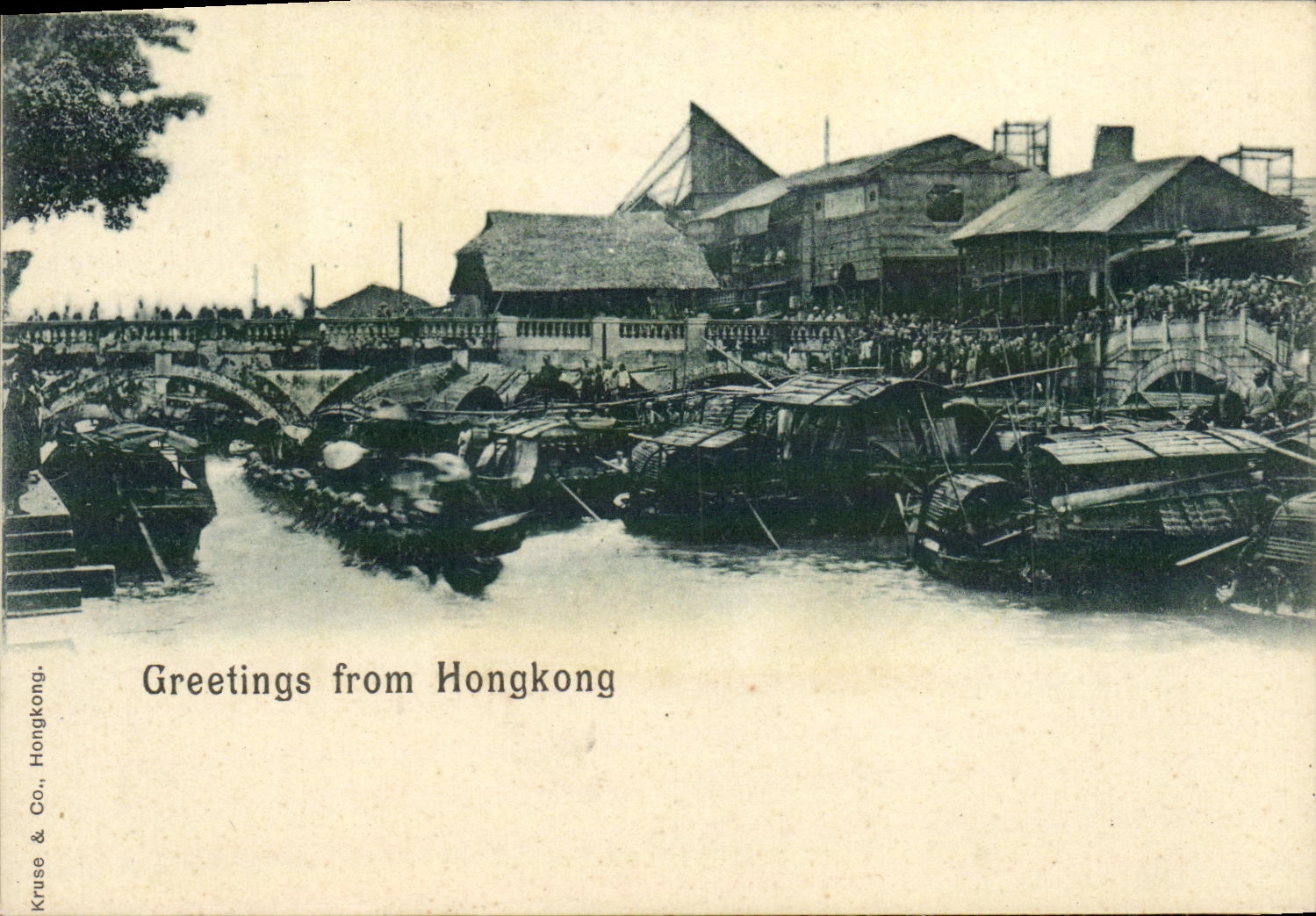 CPA Greetings From Hongkong Chine China 