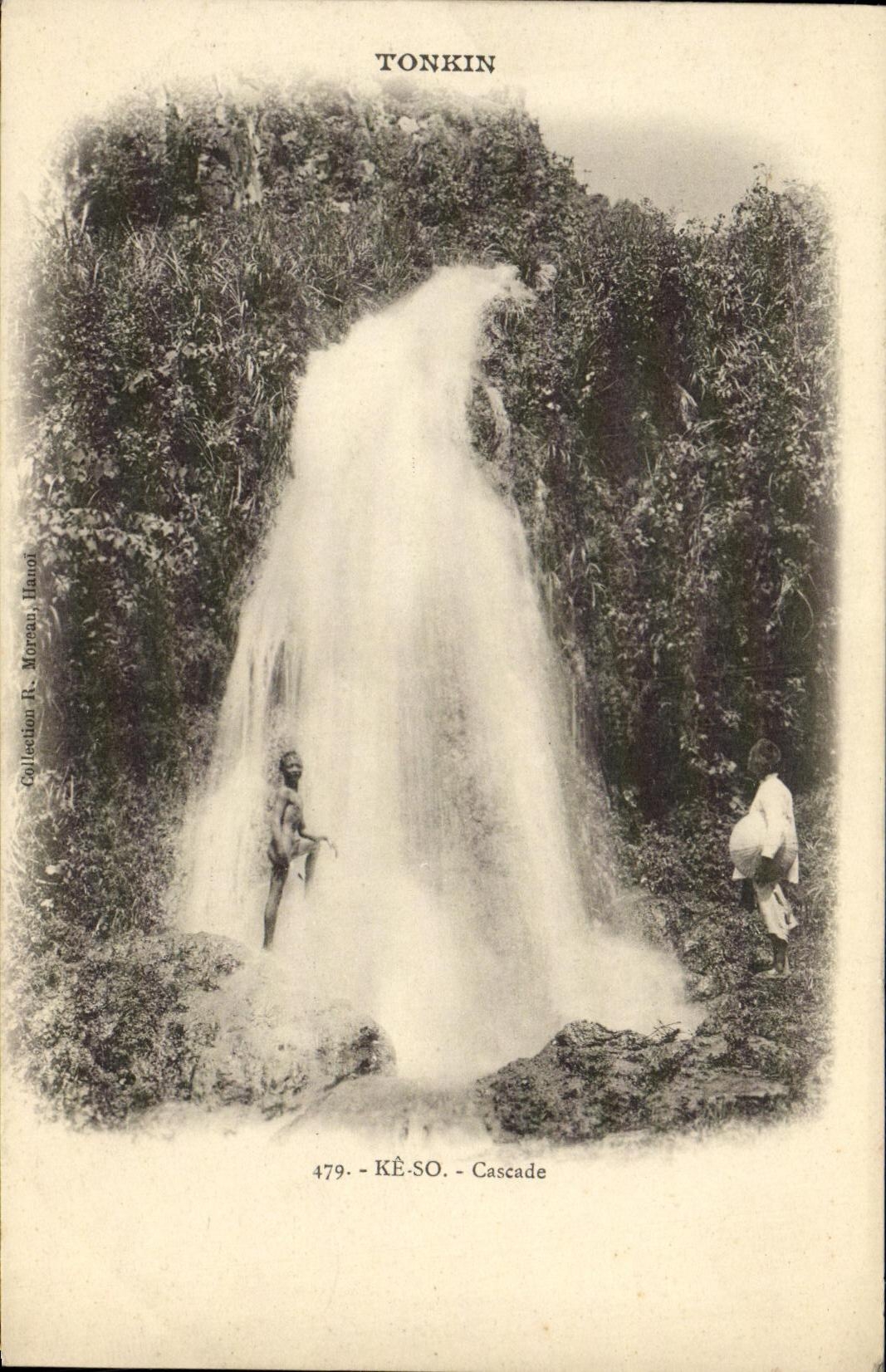 CPA Tonkin Ke So Cascade Indochine Vietnam