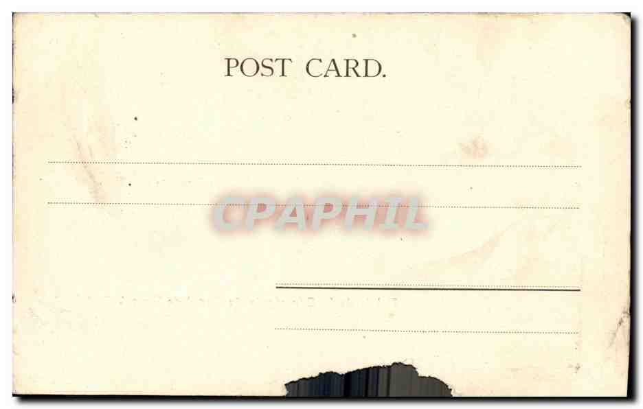CPA Palais de la Compagenie du Canal de Suez a Port Said Egypte — Back