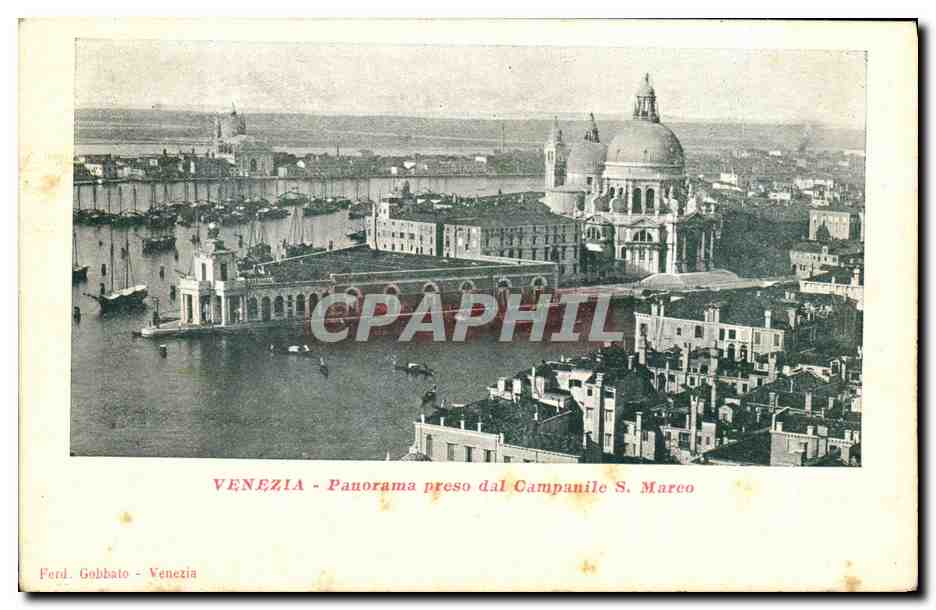 CPA Venezia Panorama Preso dal Campanile S Marco