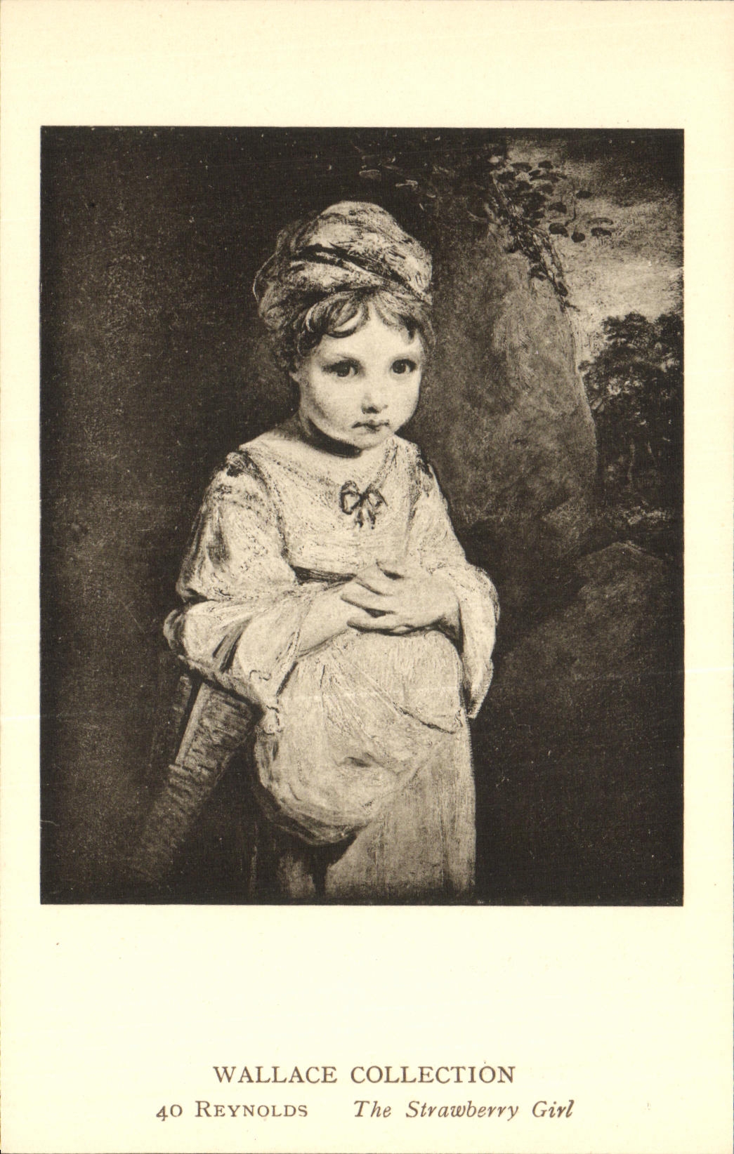 CPA Wallace Collection Reynolds The Strawberry girl