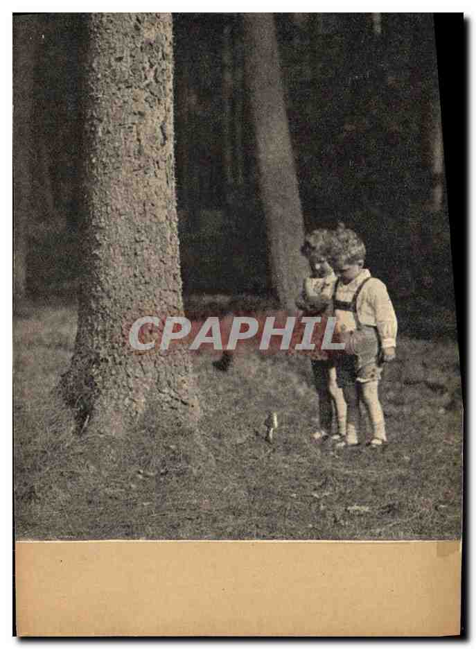 CPA Mines Domaniales Francaises De la Sarre Saarbrucken Enfants