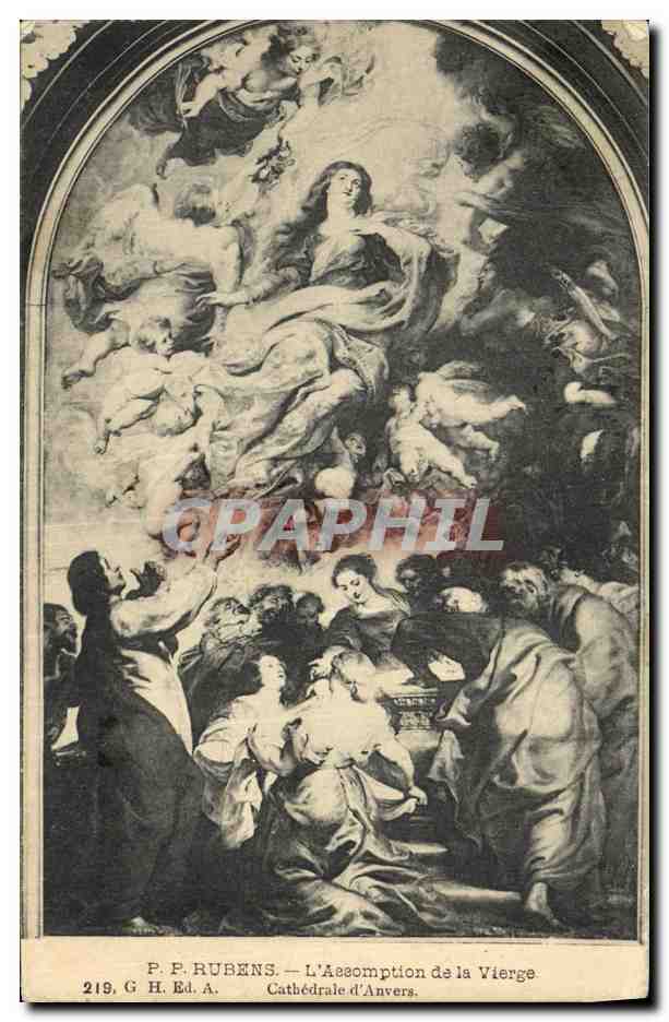 CPA Rubens L Assomption de la Vierge Cathedrale d anvers