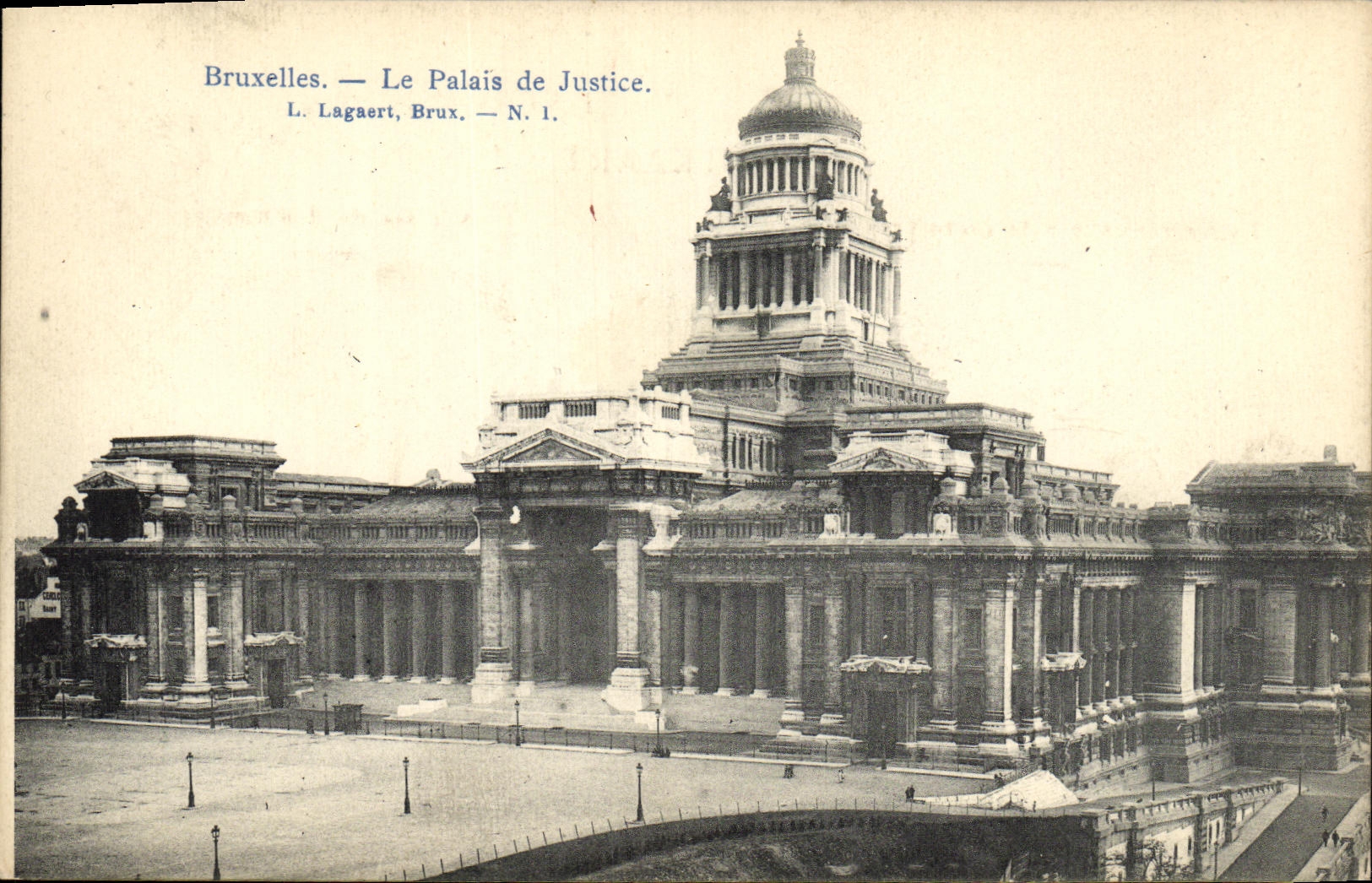 CPA Bruxelles Le Palais de Justice