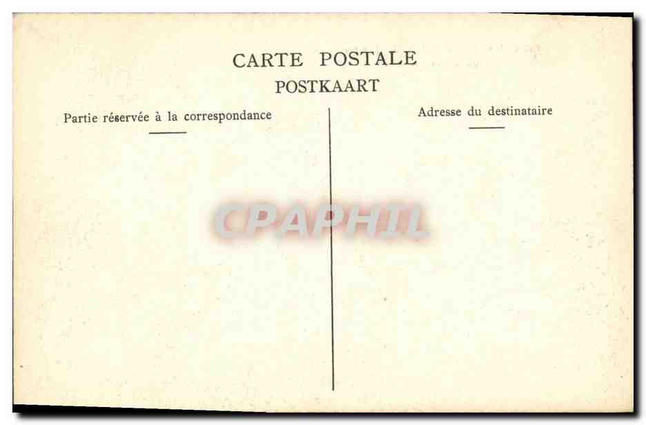 CPA Bruxelles Le Palais de Justice — Verso