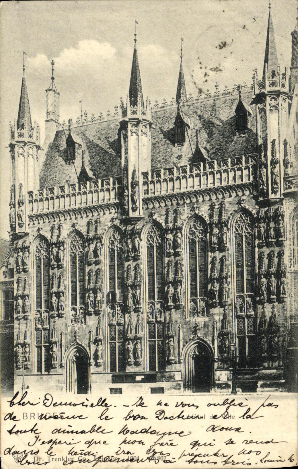 CPA Bruges Hotel de ville
