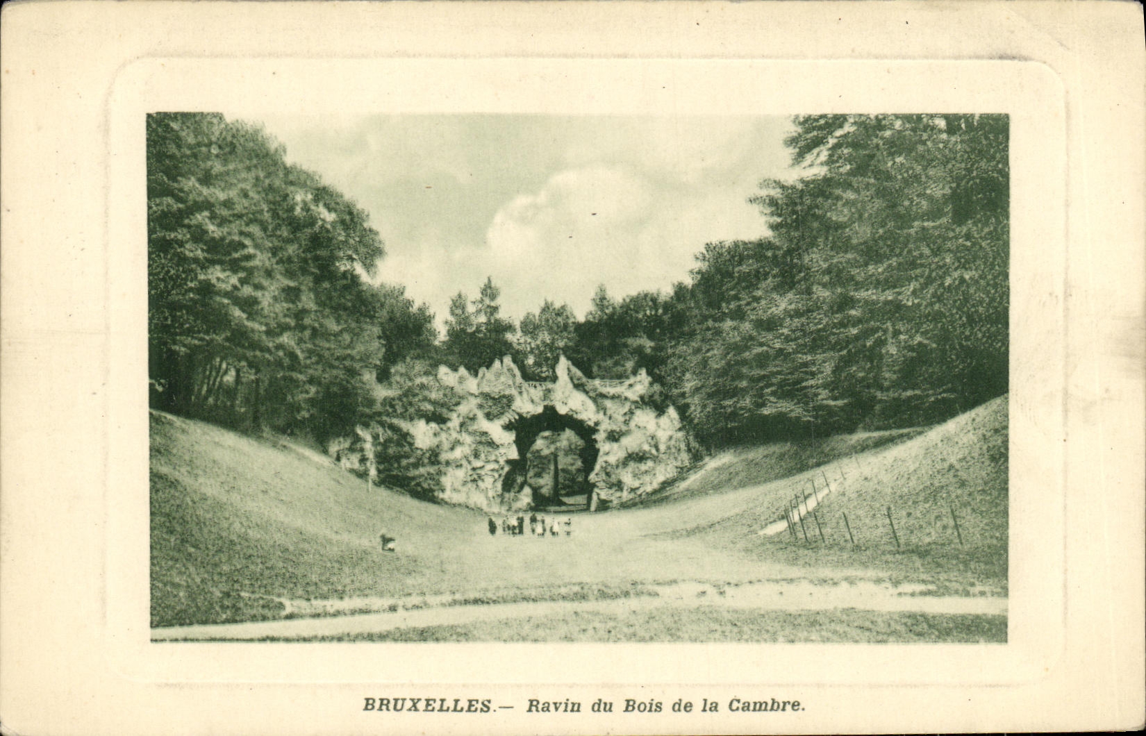 CPA Bruxelles Ravin du Bois de la Cambre