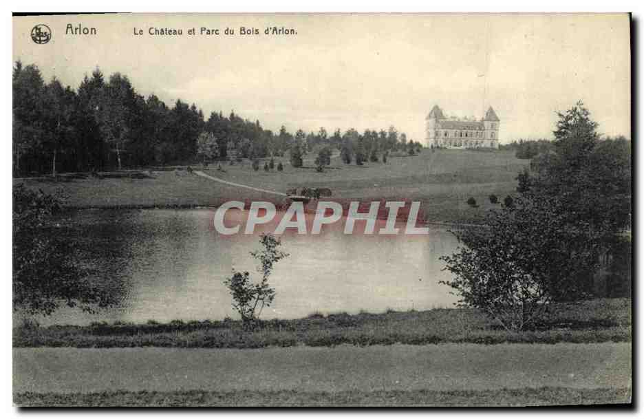 CPA Beloeil Le Chateau et Parc du Bois d Arlon