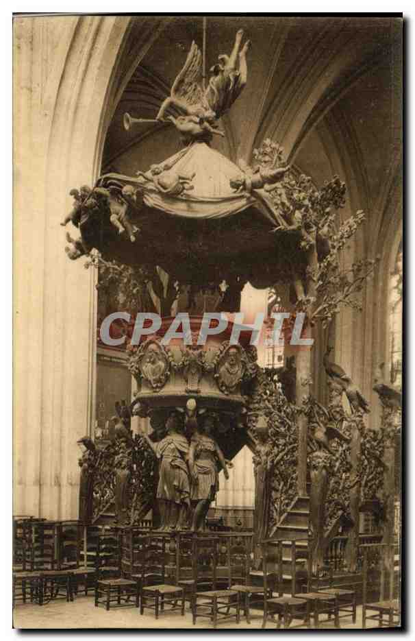 CPA Anvers La chaire de la cathedrale