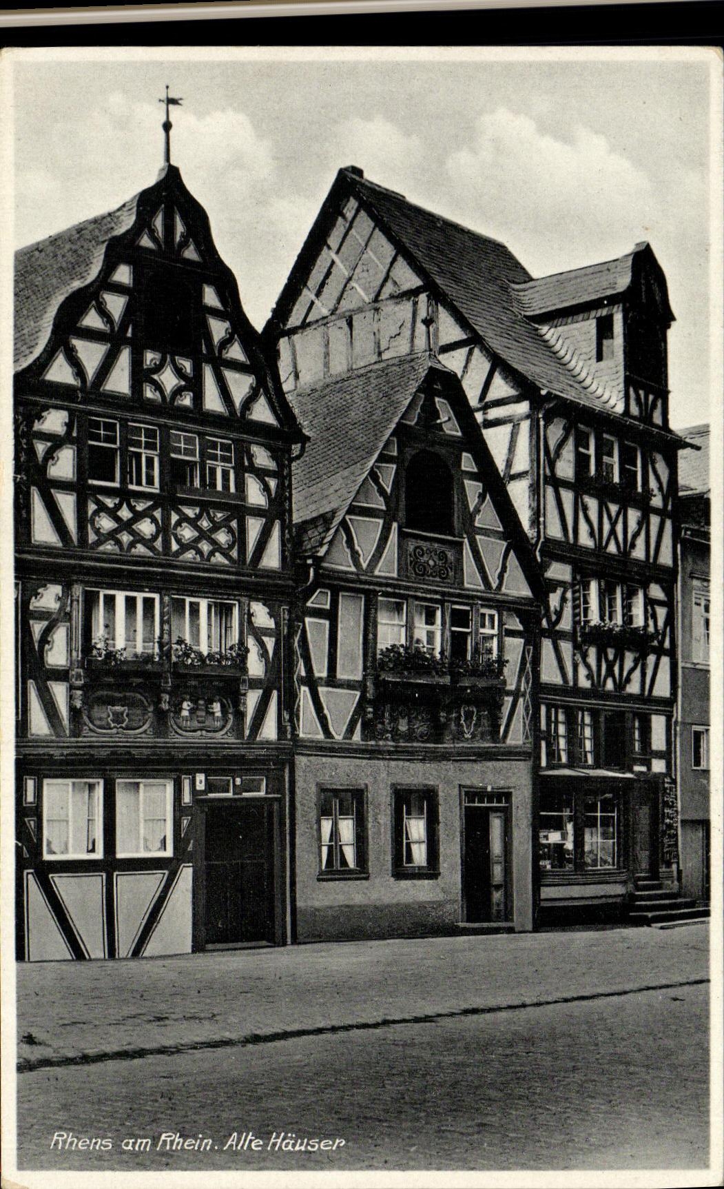 CPA Rhens am Rhein Atte Hauser