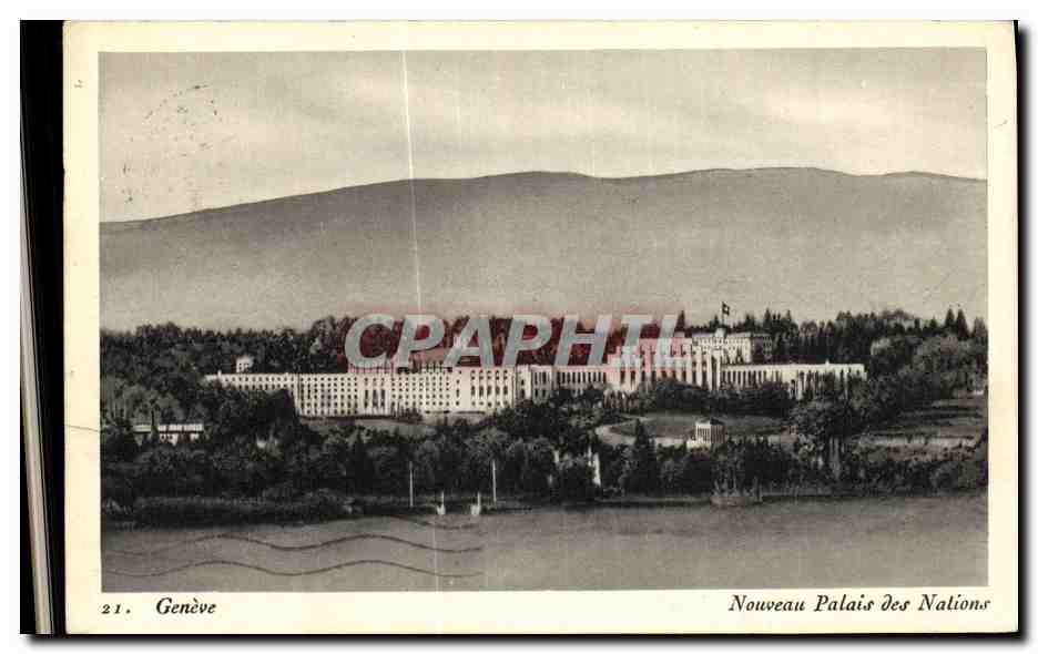 CPA Geneve Nouveau Palais des Nations