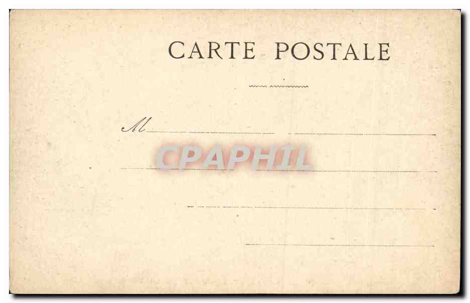 CPA Geneve Place Neuve Et Terrasse De La Treille — Rückseite