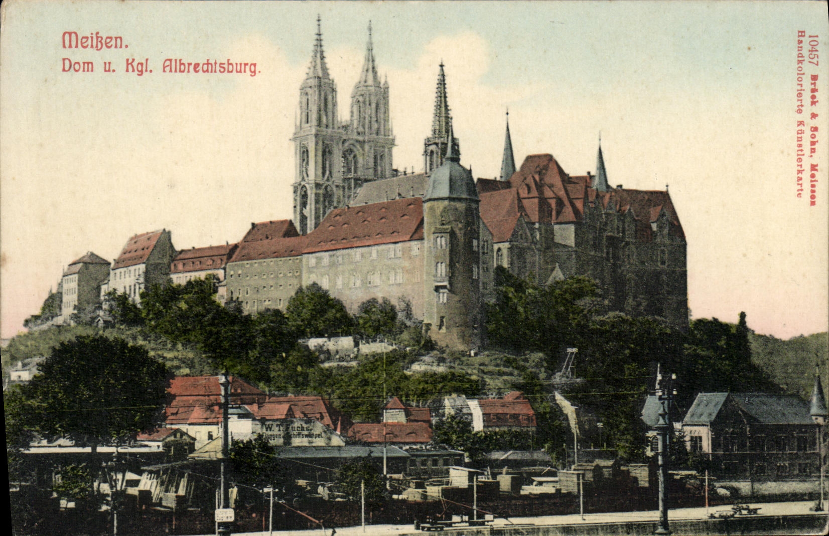 CPA Meissen Dom Kgl Albrechtsburg