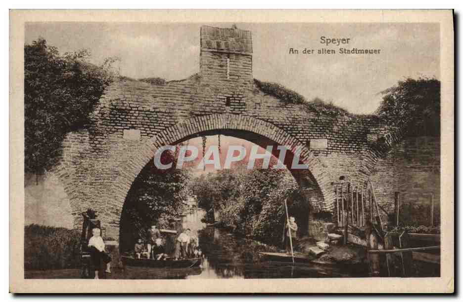 Spéyer — An der alten Stadtmauer — éditeur non identifié